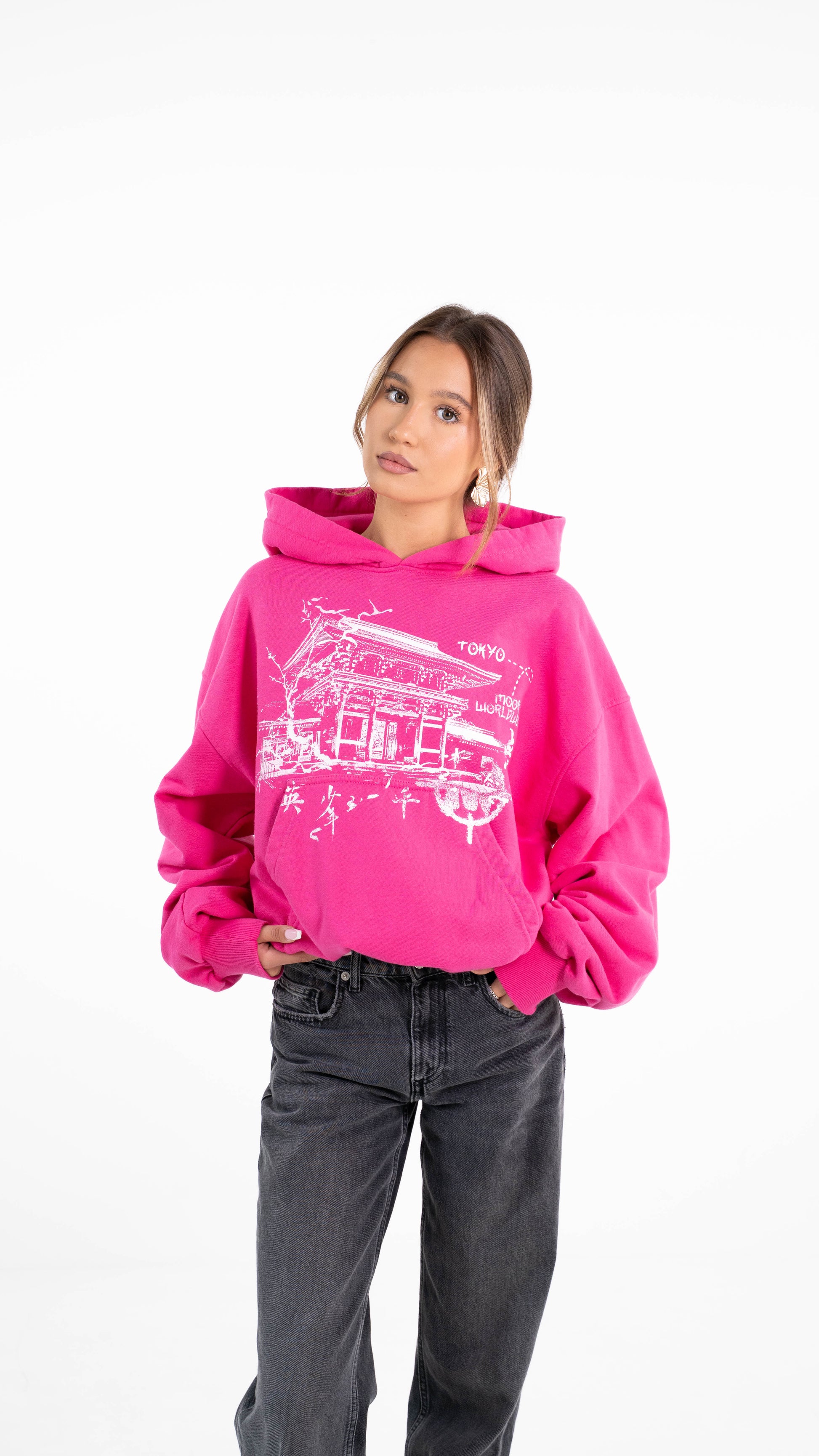 Tokyo Fuchsia Hoodie