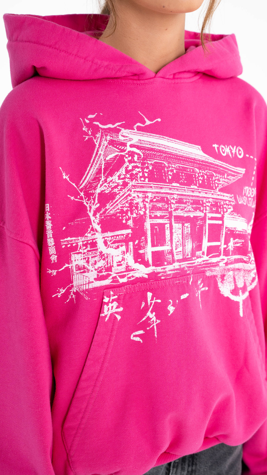 Tokyo Fuchsia Hoodie