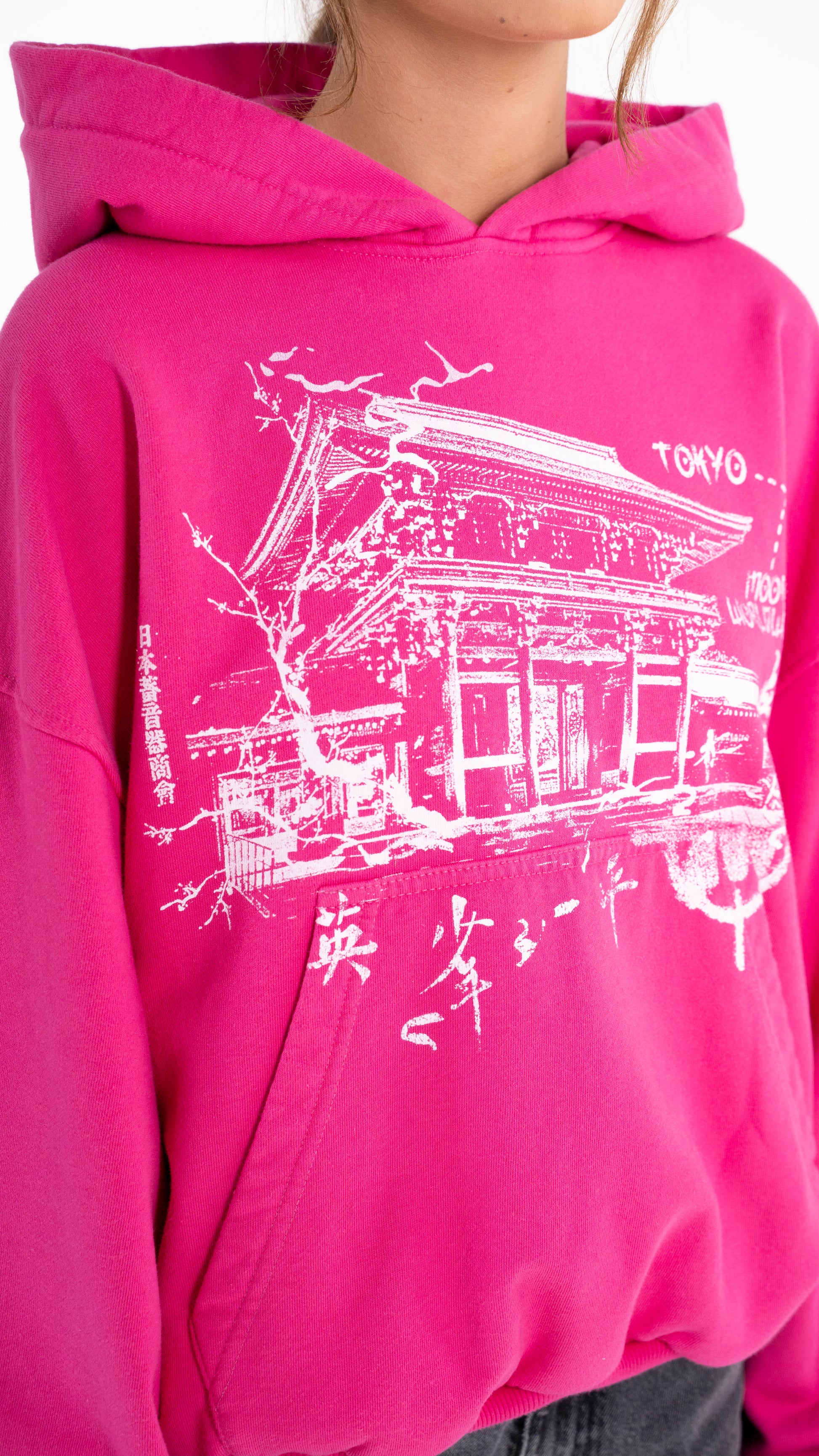 Tokyo Fuchsia Hoodie