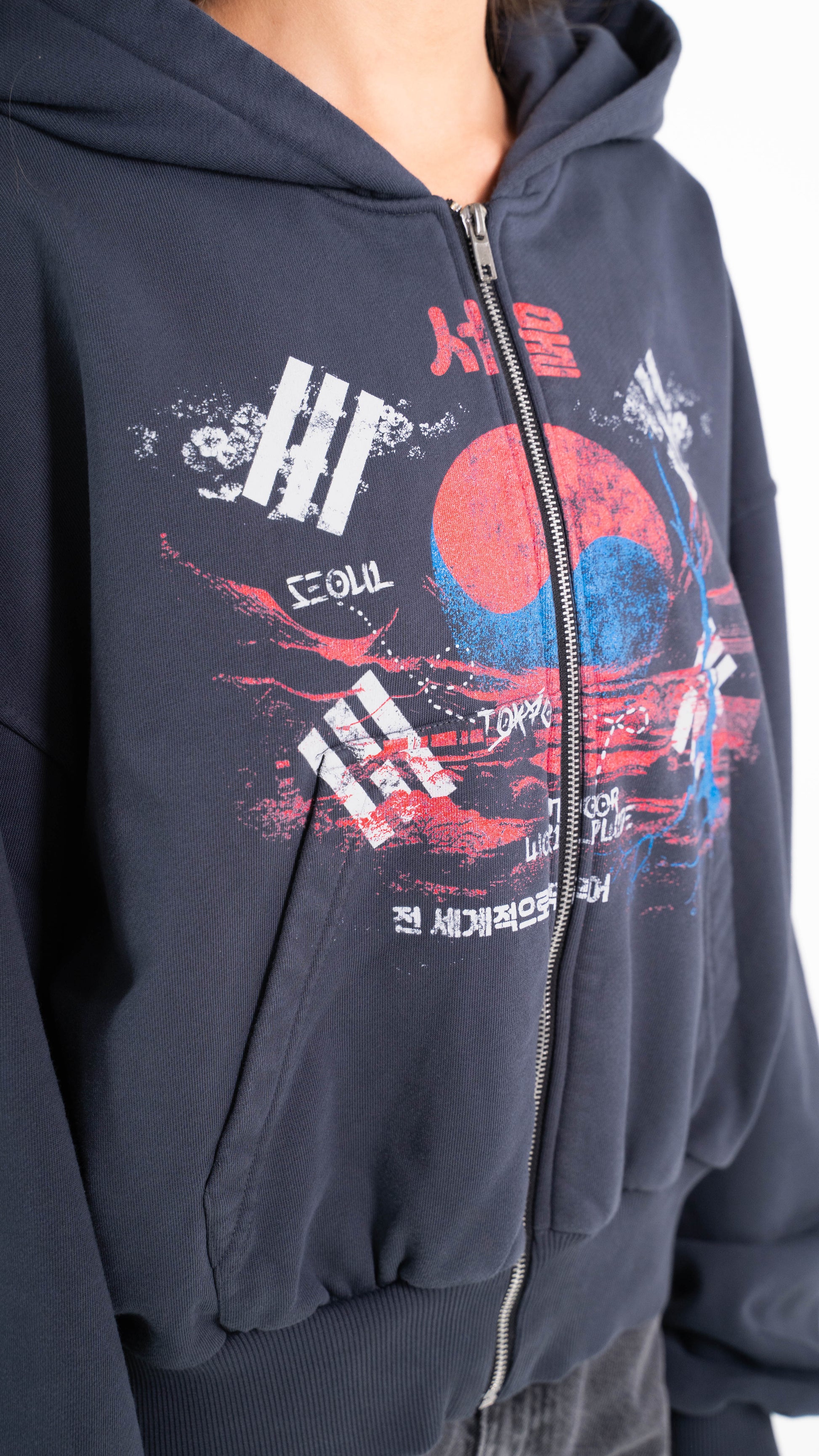 Seoul Zip Hoodie