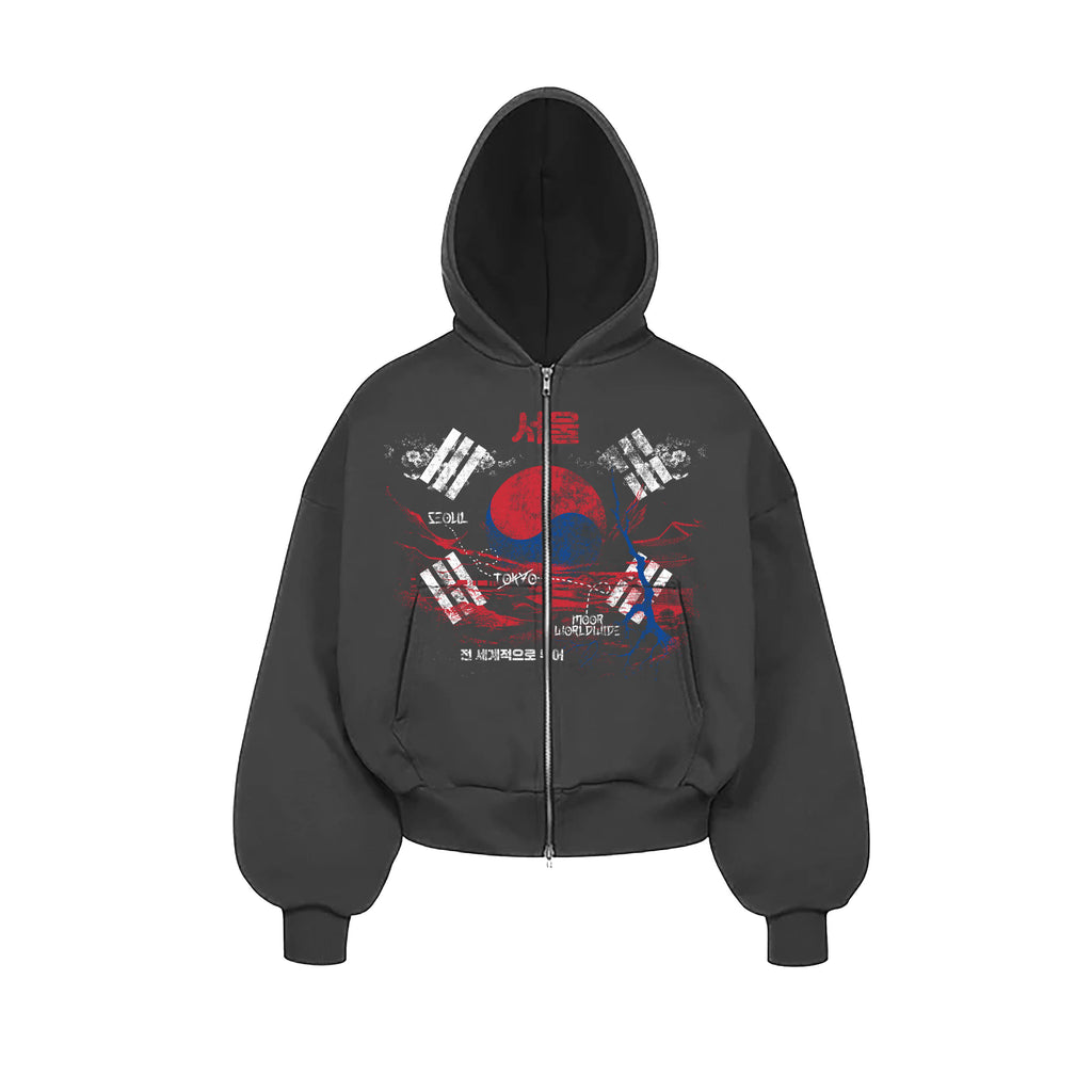 Seoul Zip Hoodie