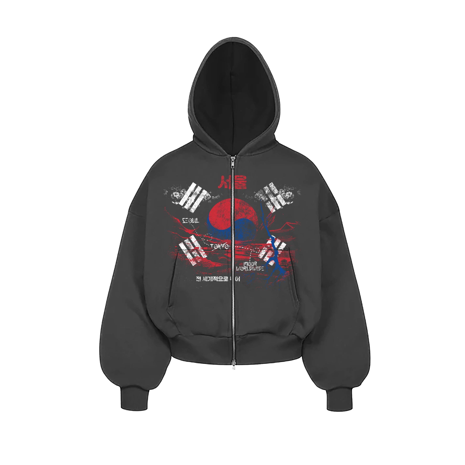 Seoul Zip Hoodie