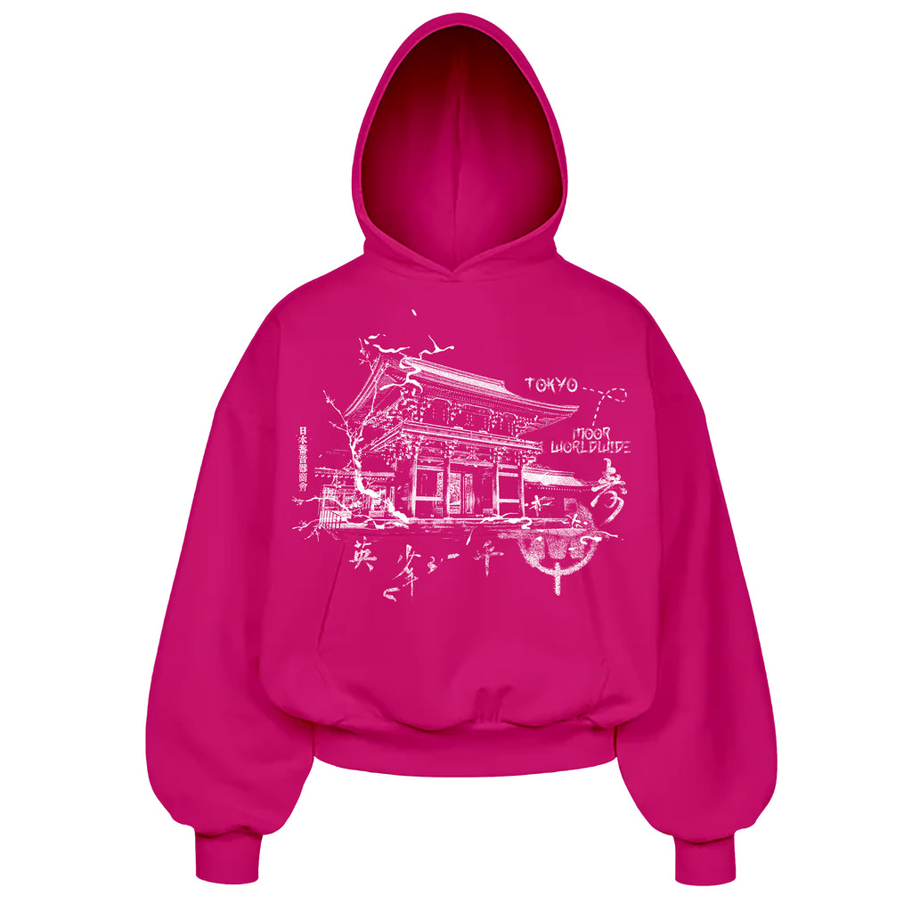 Tokyo Fuchsia Hoodie
